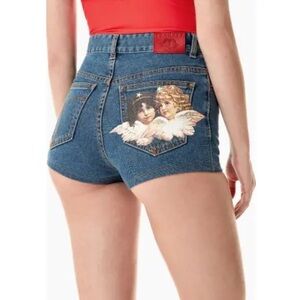 Fiorucci Angels Viva Hot Short Size 27 (Fits Like A 25 or 26)